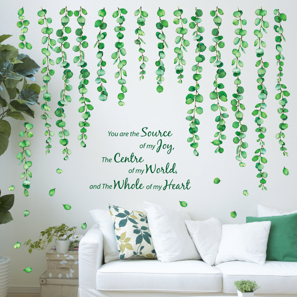 Eucalyptus Vines Wall Stickers