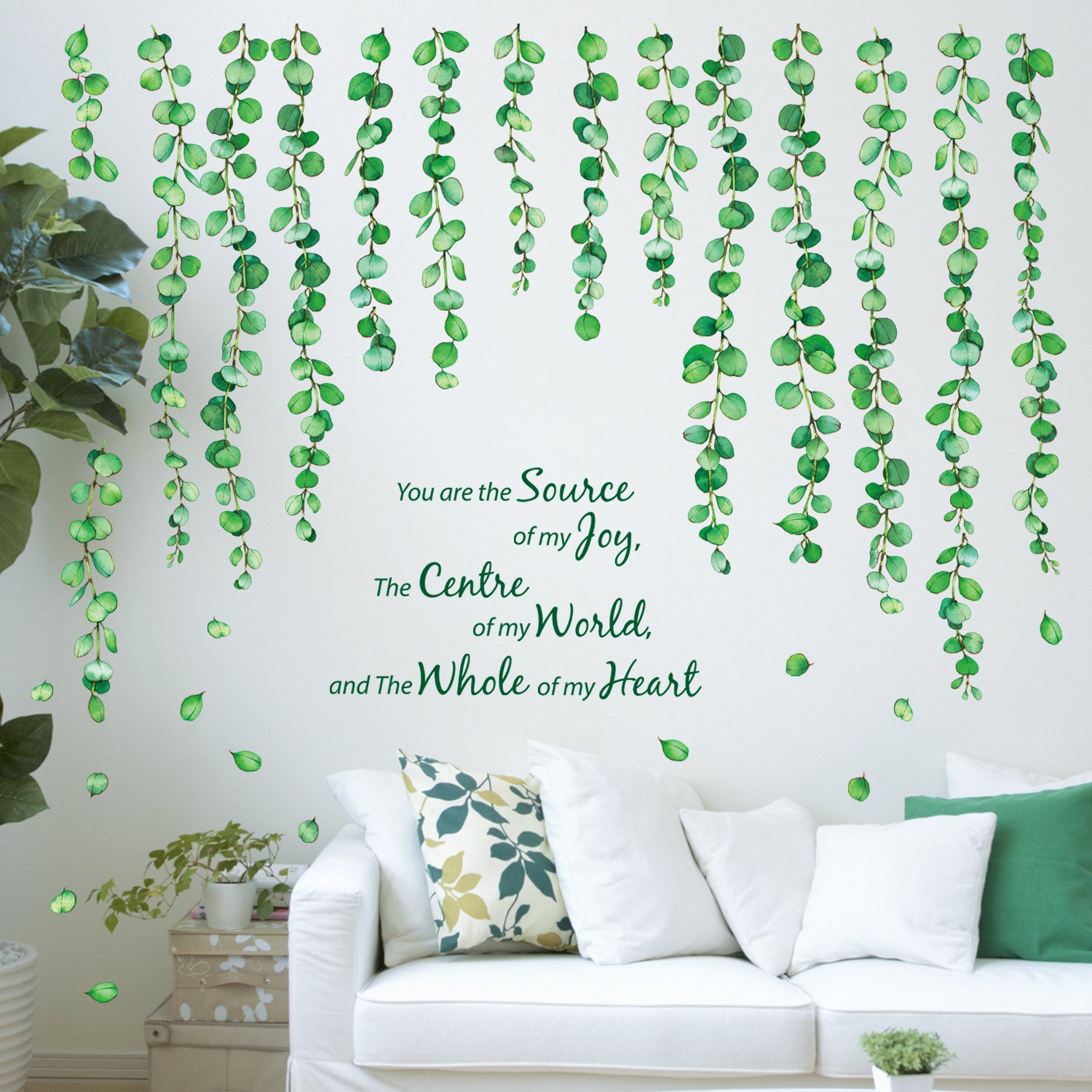 Kiwistar Piccolo Falter su Erba Adesivo da Parete in 6 Taglie – Wall Sticker Wall Sticker, 10_Weiss, 96 x 90 cm