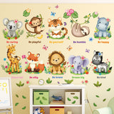 Baby Animals and Quote Wall Stickers