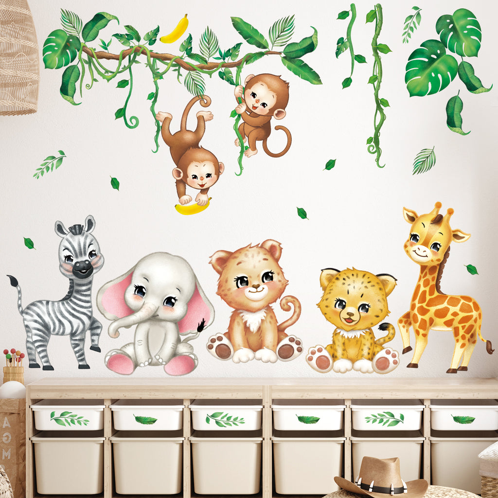 Baby Animals Wall Stickers