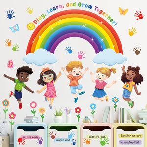 Kids Reading Play Corner Stickers