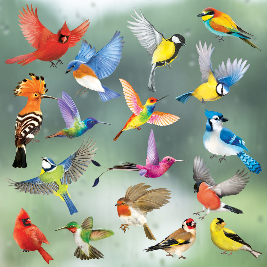 Birds Window Clings Stickers