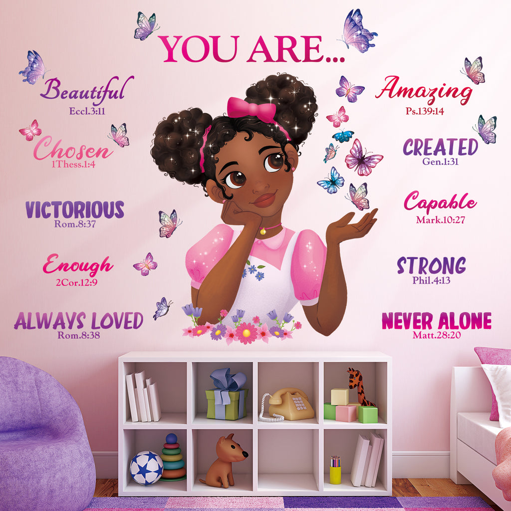 Black Girl Magic Wall Stickers