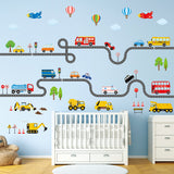 Transports and Road Wall Stickers
