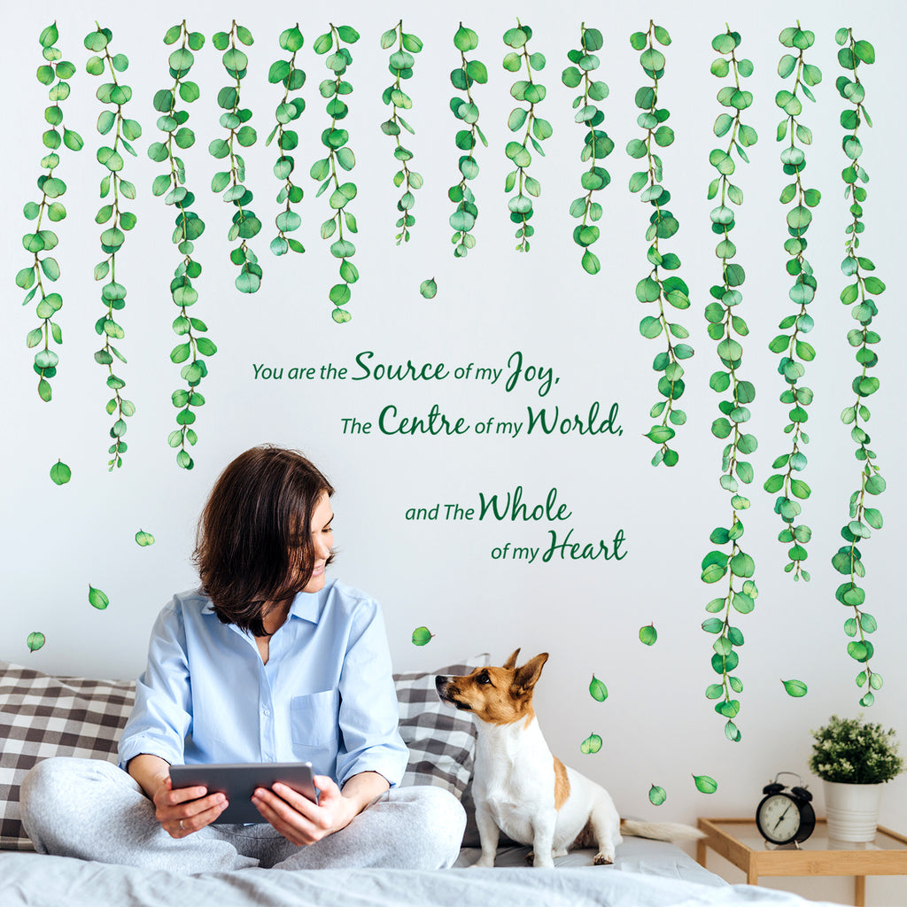 Eucalyptus Vines Wall Stickers