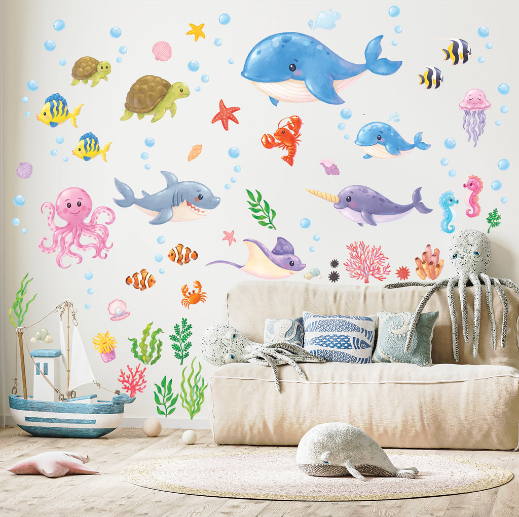 Under The Sea Wall Stickers