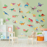 Dinosaur Alphabet Wall Stickers