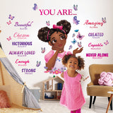 Black Girl Magic Wall Stickers