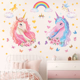 Beautiful Unicorns Wall Stickers