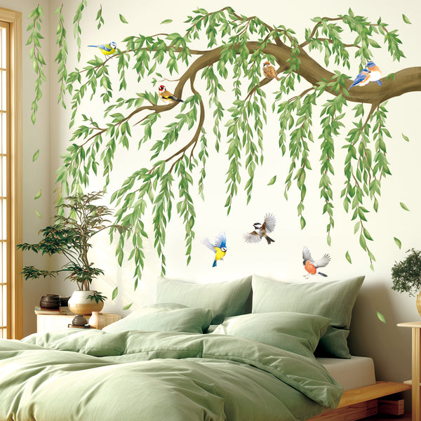 Large Hanging Vine Tree Branch Wall Stickers (SG4-2521) – DECOWALL