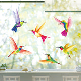 Hummingbirds Window Clings Stickers