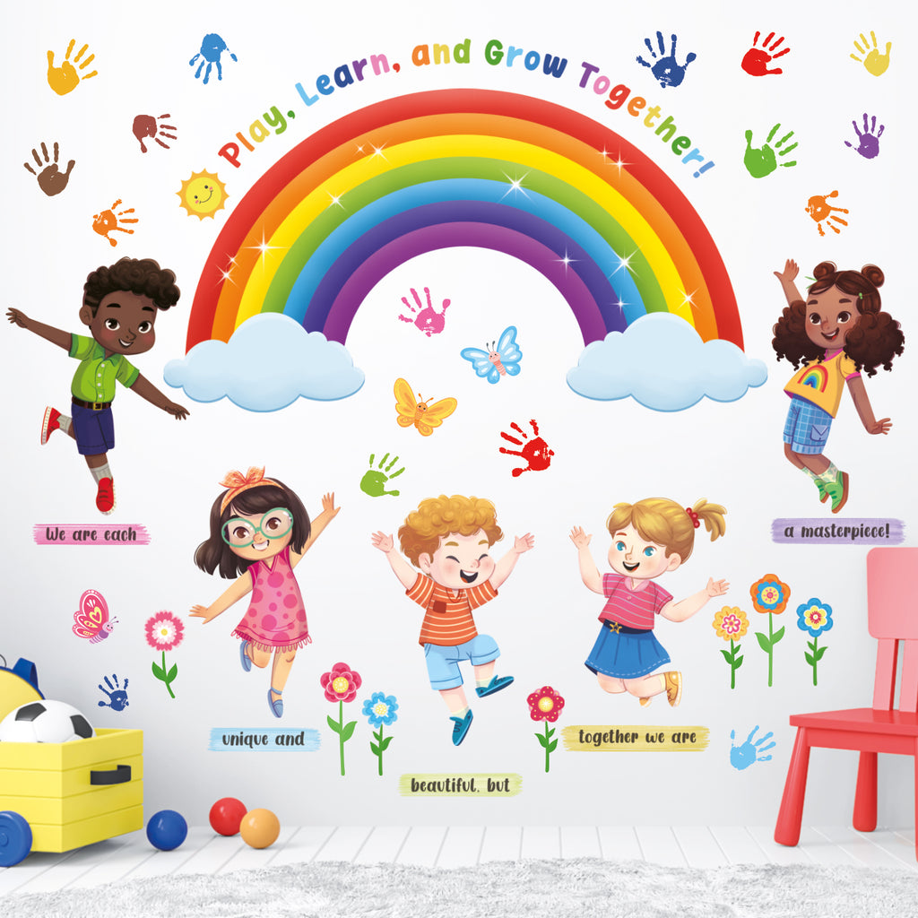 Kids Reading Play Corner Stickers