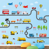 Transports and Road Wall Stickers