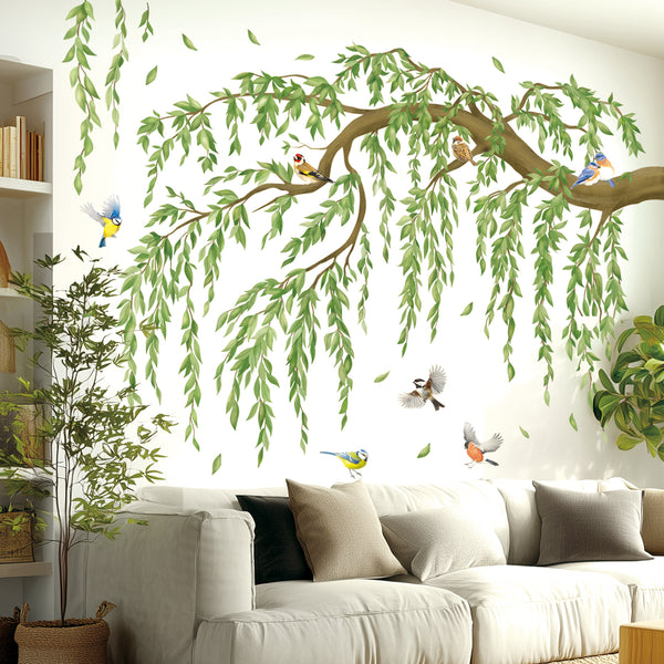 Large Hanging Vine Tree Branch Wall Stickers (SG4-2521) – DECOWALL