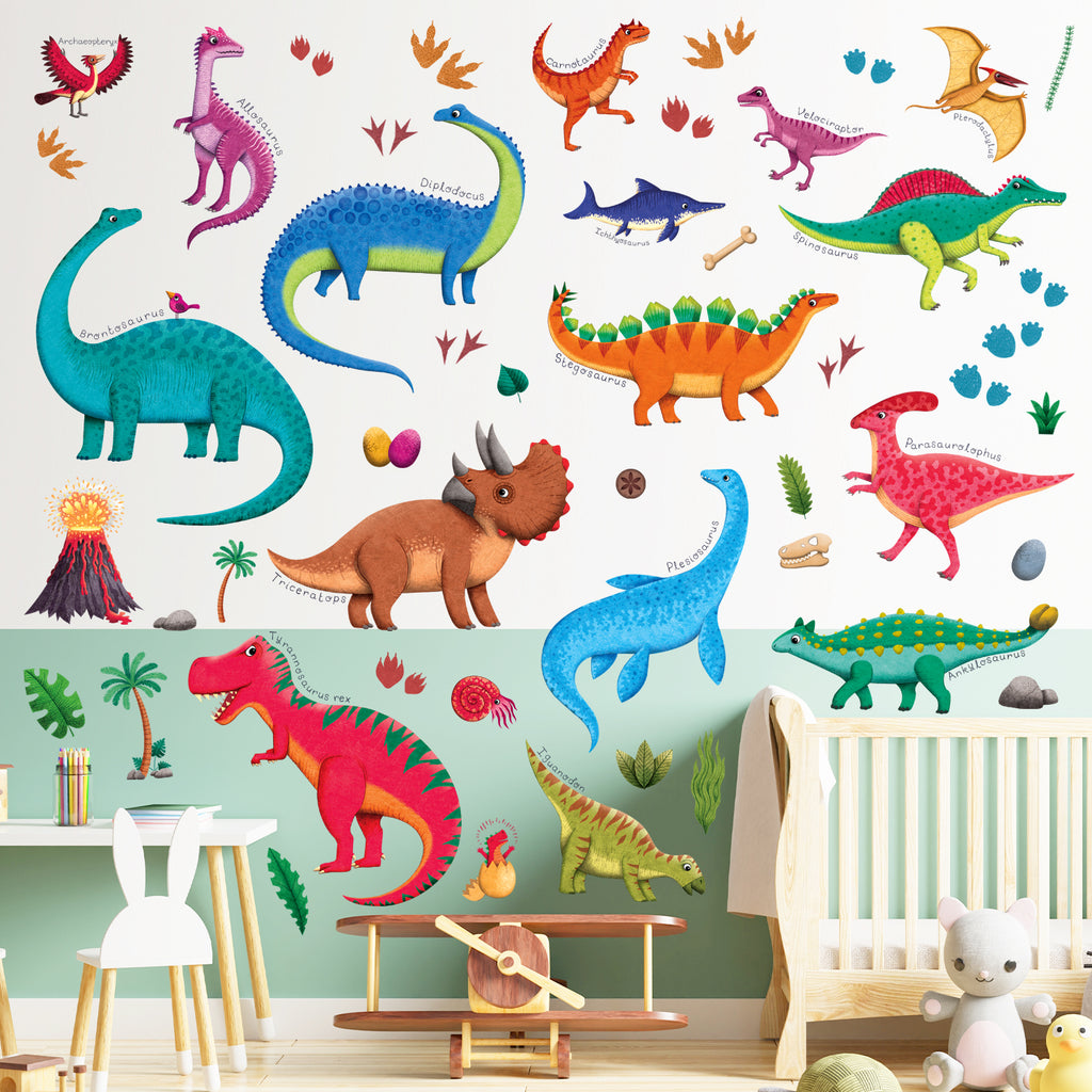 Glow in The Dark Dinosaur Wall stickers