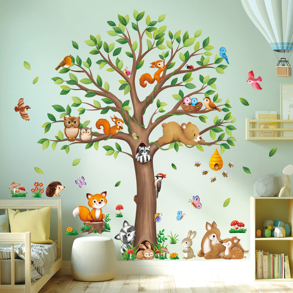 Woodland Wall Stickers (SG4-2510) – DECOWALL