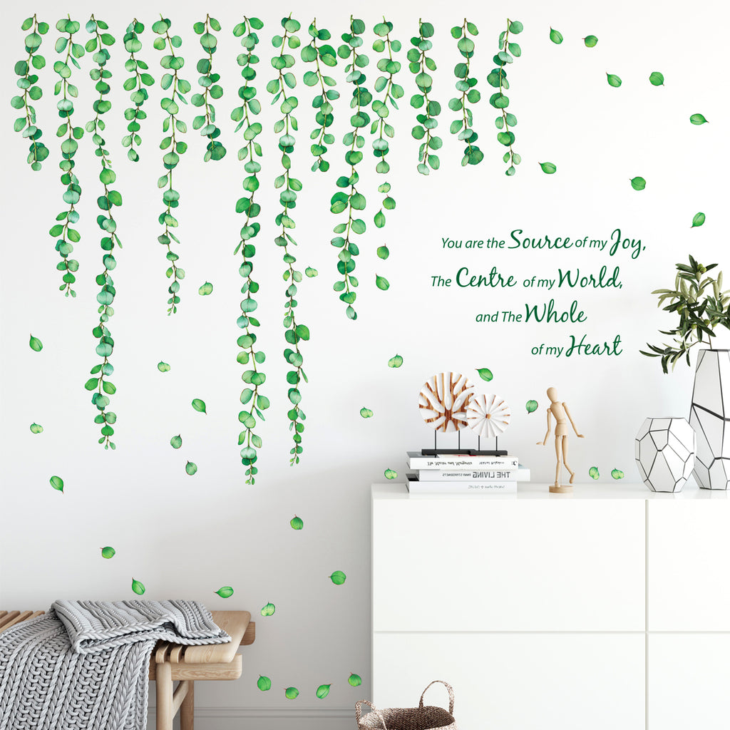 Eucalyptus Vines Wall Stickers