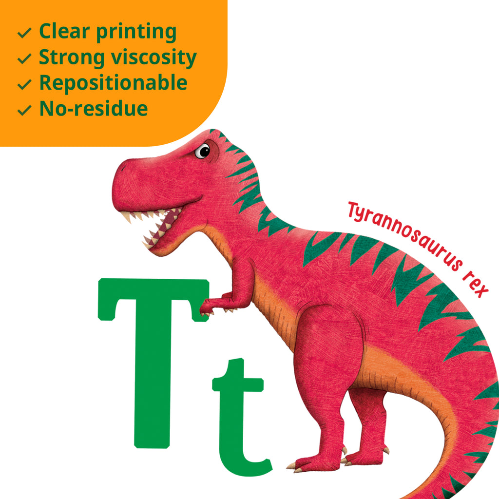 Dinosaur Alphabet Wall Stickers