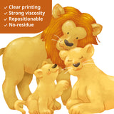 Numbers and Animals Wall Stickers