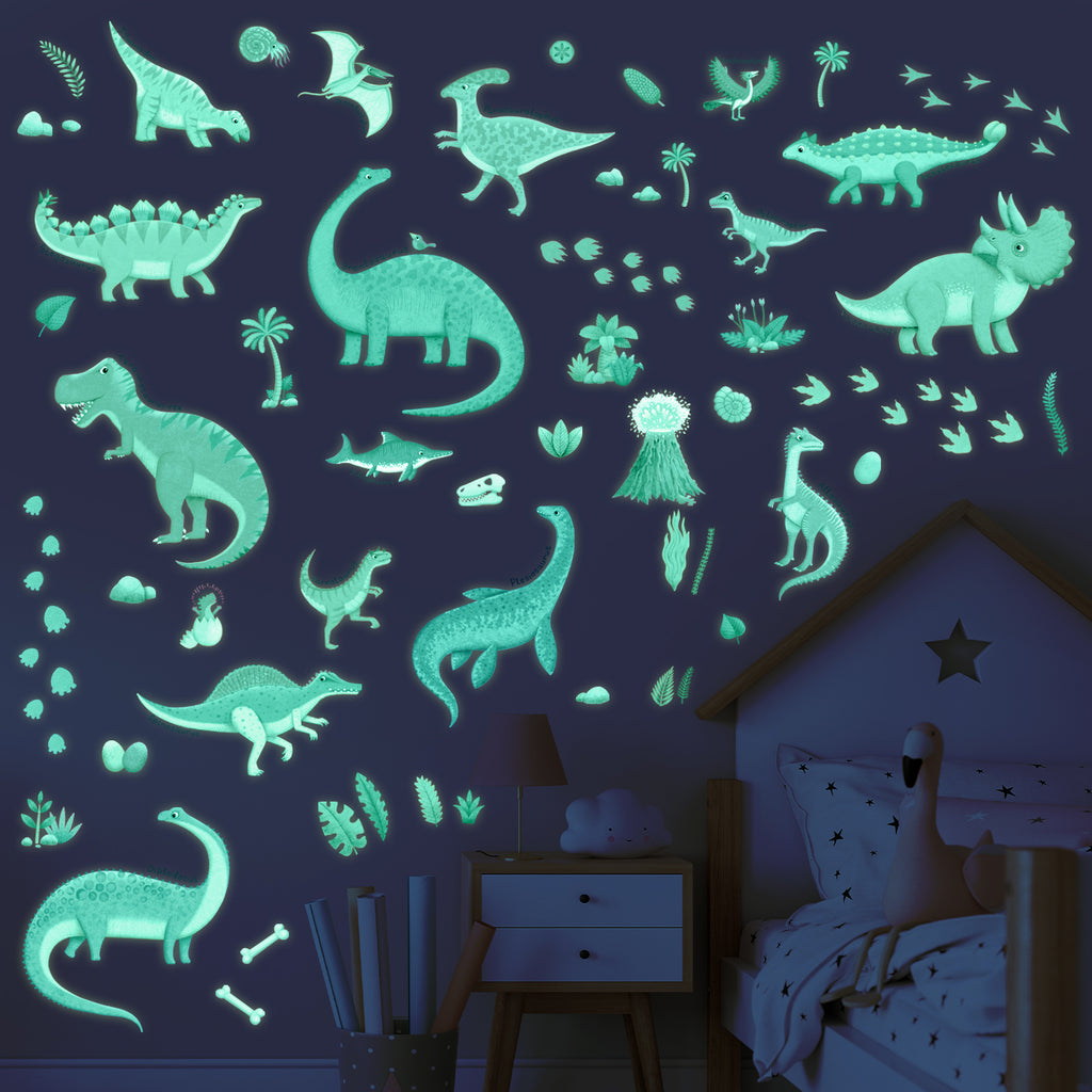 Glow in The Dark Dinosaur Wall stickers