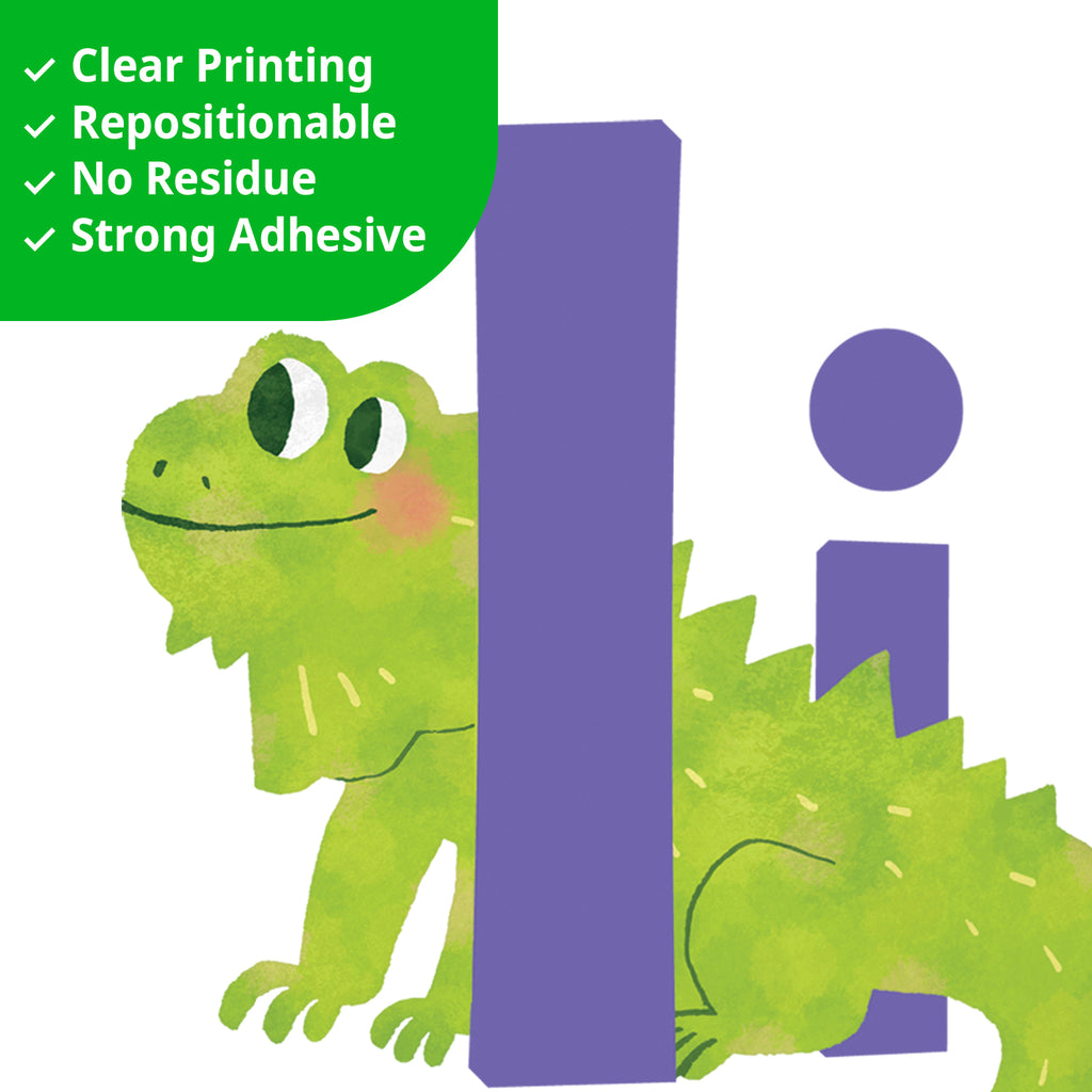 Alphabet Numbers Crayon Wall Stickers