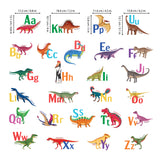 Dinosaur Alphabet Wall Stickers
