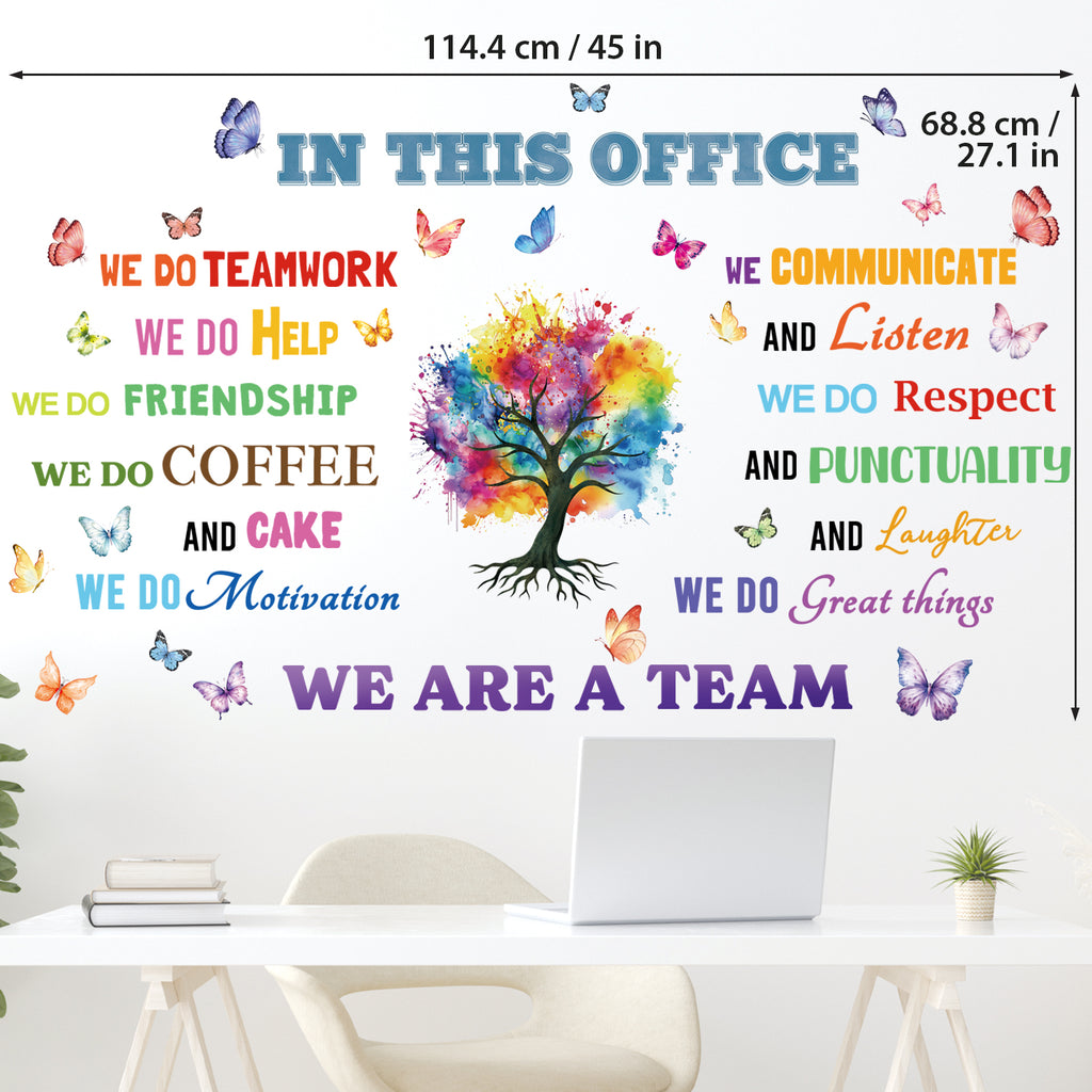 Office Quotes Wall Stickers