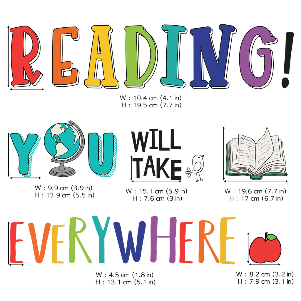 Reading Corner Wall Stickers