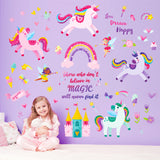 Unicorns and Fairies Wall Stickers