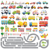 The Road and Transports Wall Stickers