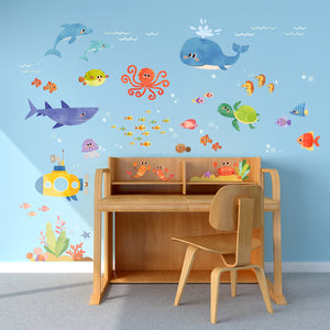Sea Adventure Wall Stickers (Medium)
