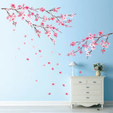 Watercolor Cherry Blossoms Wall Stickers (DS)