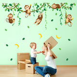 Monkey Vines Wall Stickers