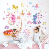 Magical Unicorns Wall Stickers