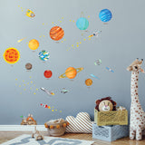 The Solar System Wall Stickers (Medium)