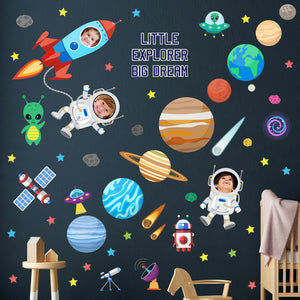 Outer Space Wall Stickers