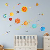 The Solar System Wall Stickers (Medium)