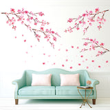 Watercolor Cherry Blossoms Wall Stickers (DS)