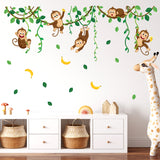 Monkey Vines Wall Stickers