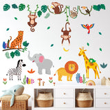 Jungle Animals Wall Stickers