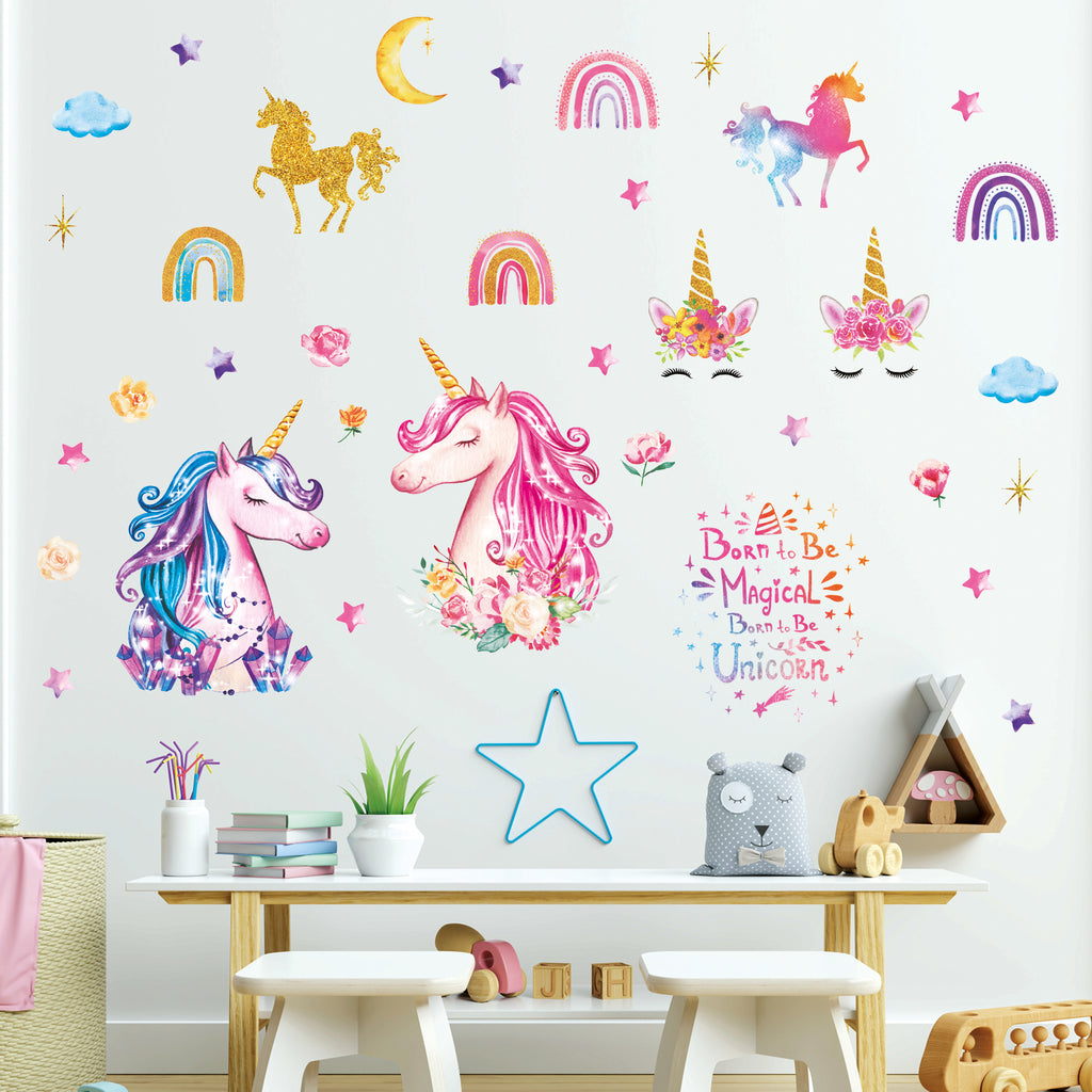 Magical Unicorns Wall Stickers