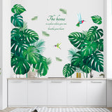 Tropical Leaves Wall Stickers