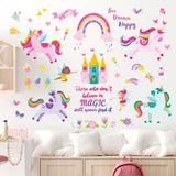 Unicorns and Fairies Wall Stickers