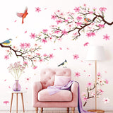Cherry Blossom Branch (Pink ver.) Wall Stickers