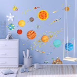 The Solar System Wall Stickers (Medium)