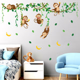 Monkey Vines Wall Stickers