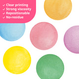 Polka Dots and Rainbows Wall Stickers