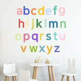 Pattern Alphabet Wall Stickers
