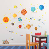 The Solar System Wall Stickers