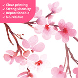 Watercolor Cherry Blossoms Wall Stickers (DS)